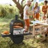 COSTWAY vanjska peć za pizzu 12" s navlakom od tkanine 600D i roštiljem